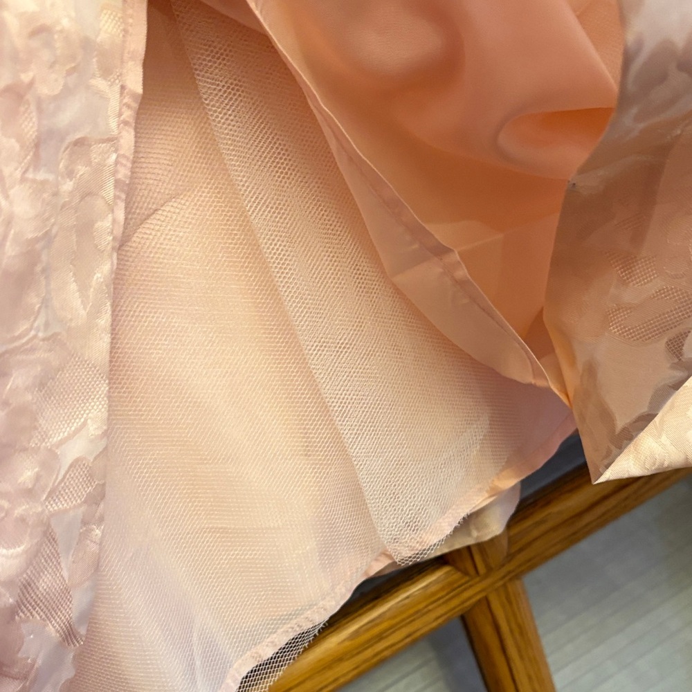 EUC Eliza J Pink Floral Midi Skirt - Picture 3 of 6